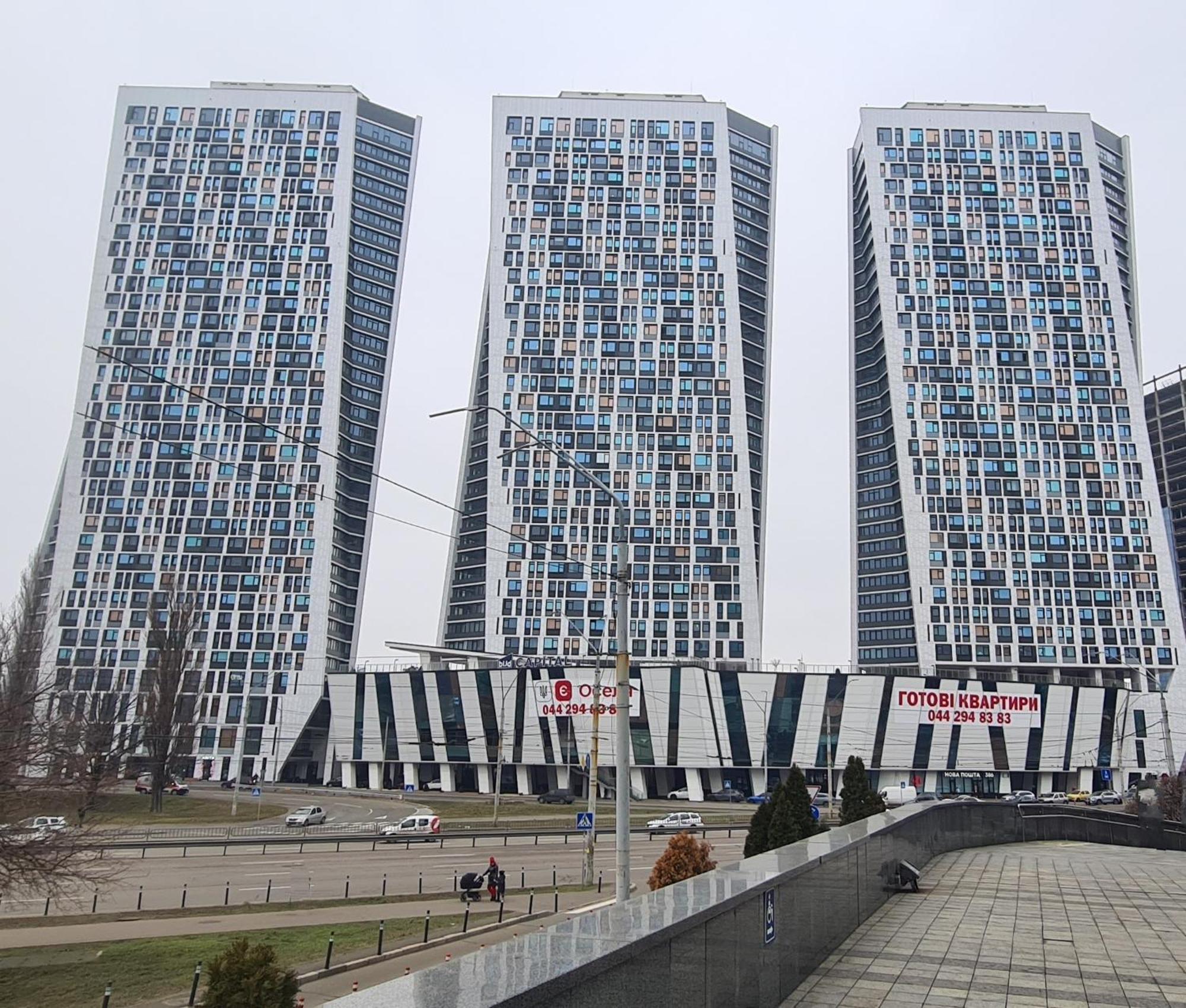 Жк"Манхэттен"На Берестейском Проспекте Kyjev Exteriér fotografie